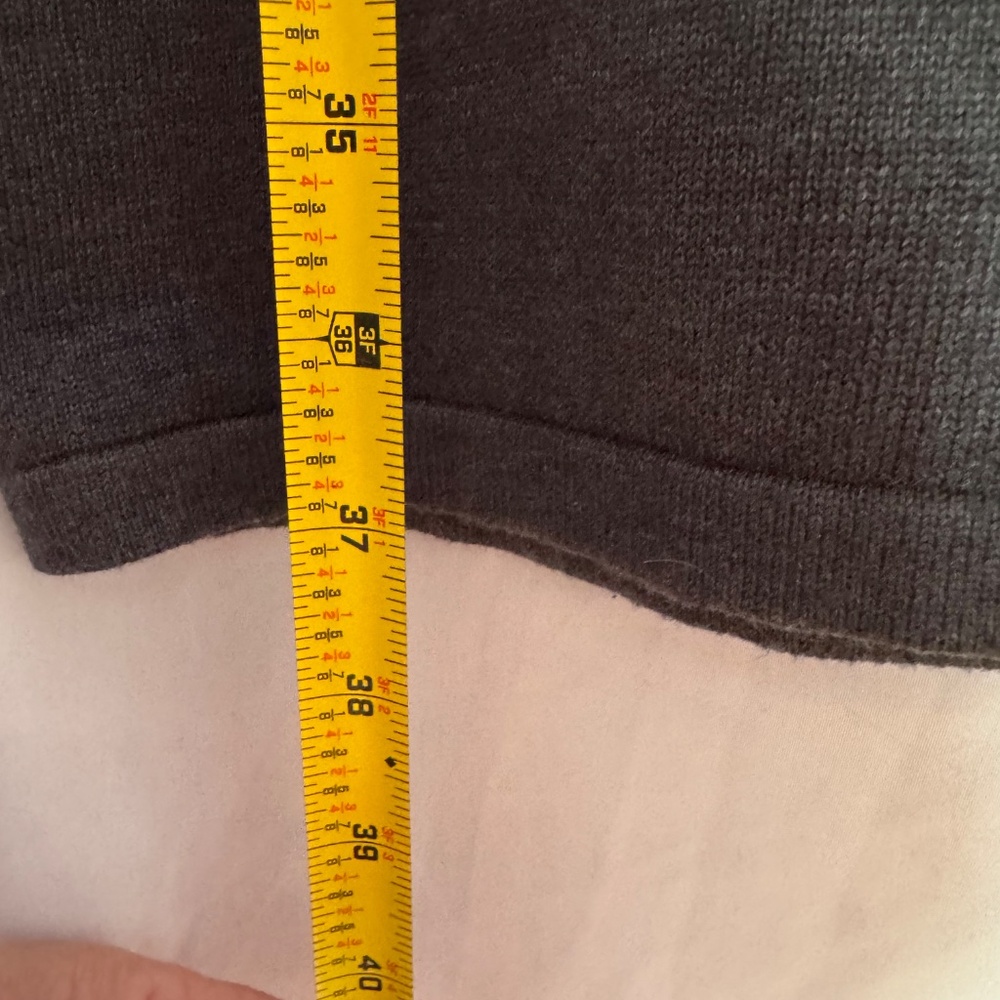 Calvin Klein Striped Sweater Dress Fall Winter Medium - Picture 3 of 7